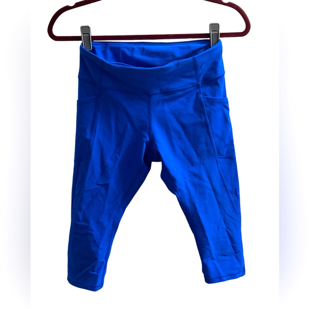 lululemon athletica Blue Capris